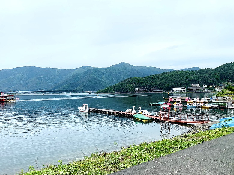 點我看大圖 <日本>2024~新倉富士淺間神社賞富士山、河口湖纜車及遊湖、和食山彥午餐