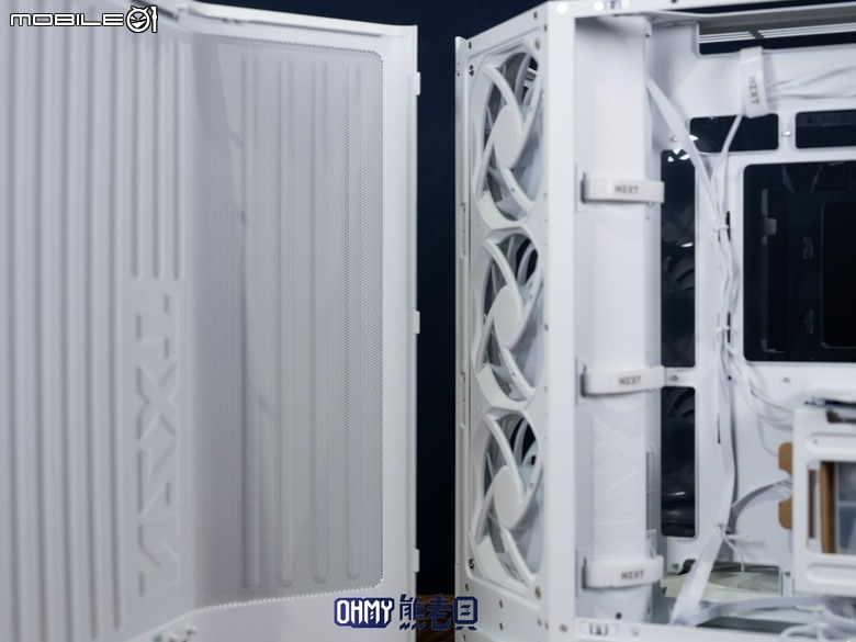 NZXT H6 RGB+一體式曲面玻璃雙艙海景機殼 滿配風扇x支援背插