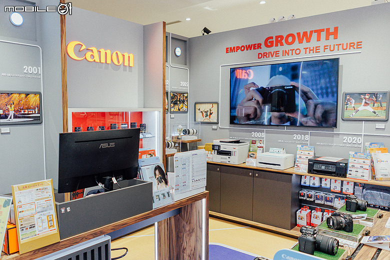 Canon 進駐臺北大巨蛋｜運動主題體驗店正式開幕，陳冠宇化身一日店長！