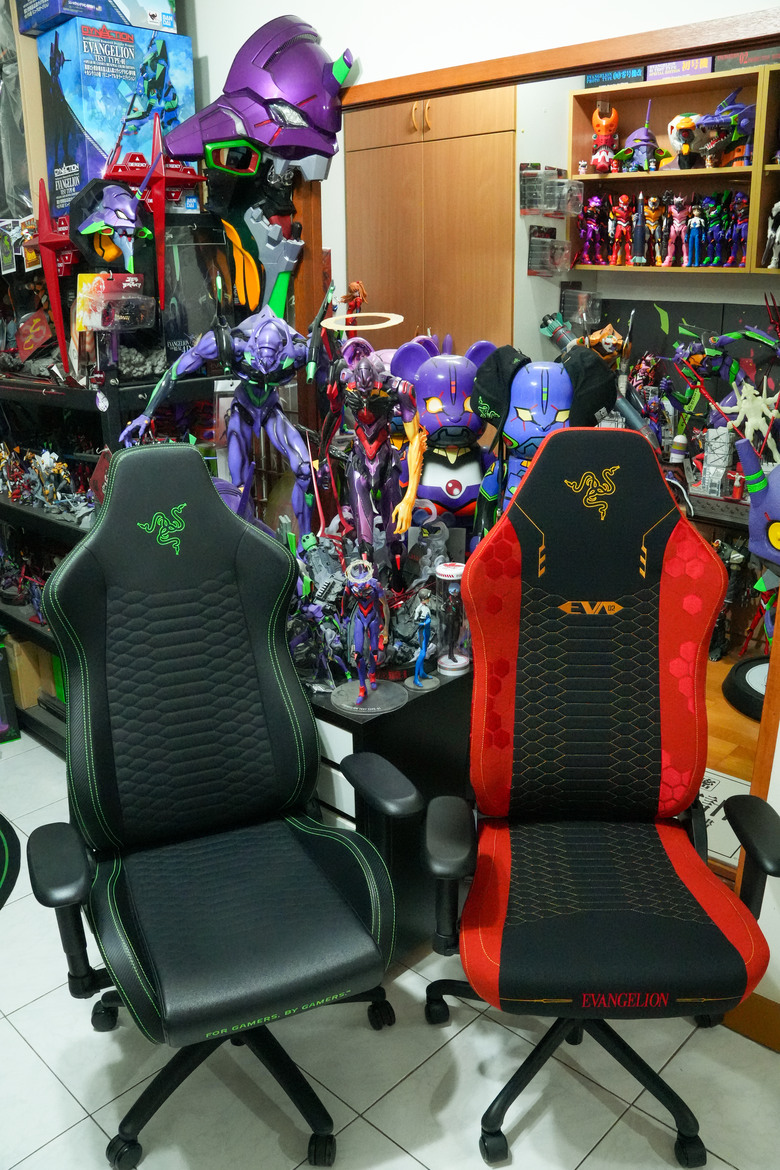 RAZER 雷蛇 Iskur V2 X EVA-02 Edition 開箱 - 當信仰遇到信仰