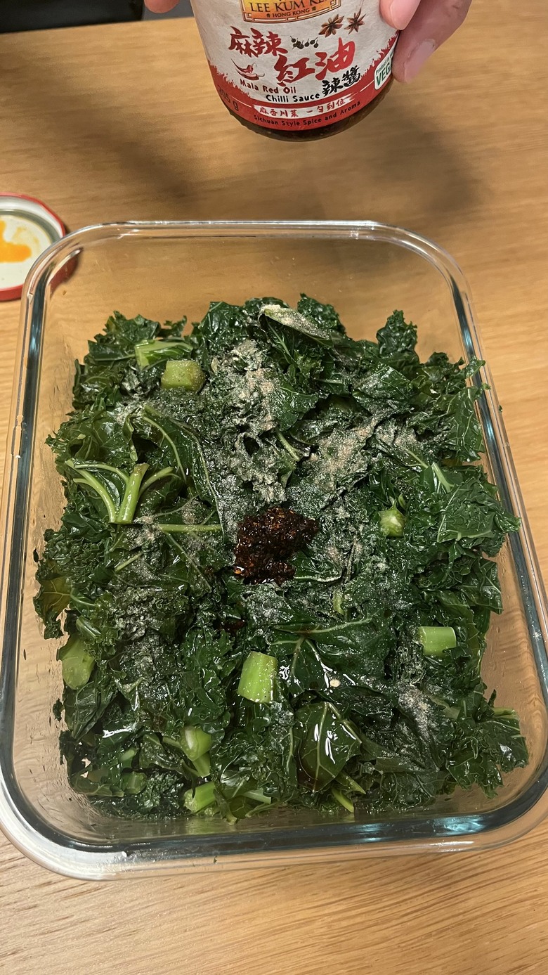 超級食物-涼拌羽衣甘藍