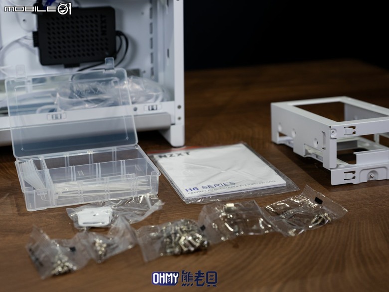 NZXT H6 RGB+一體式曲面玻璃雙艙海景機殼 滿配風扇x支援背插