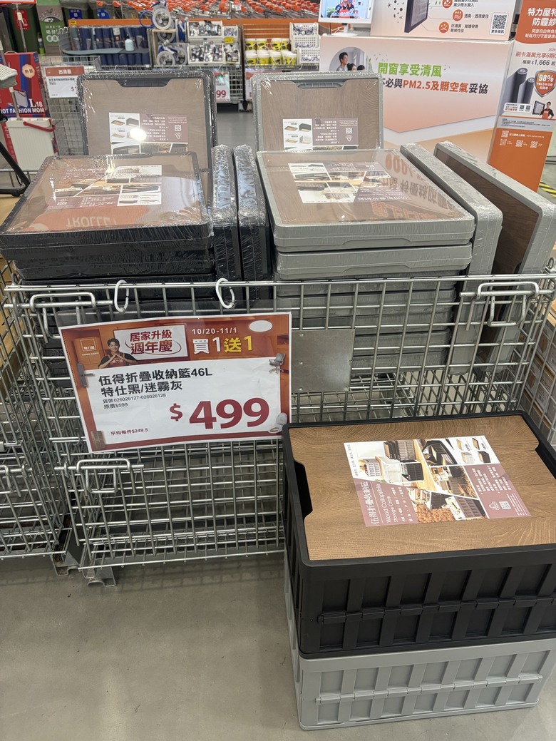 露營用品放車上 用這種折疊收納箱適合嗎？