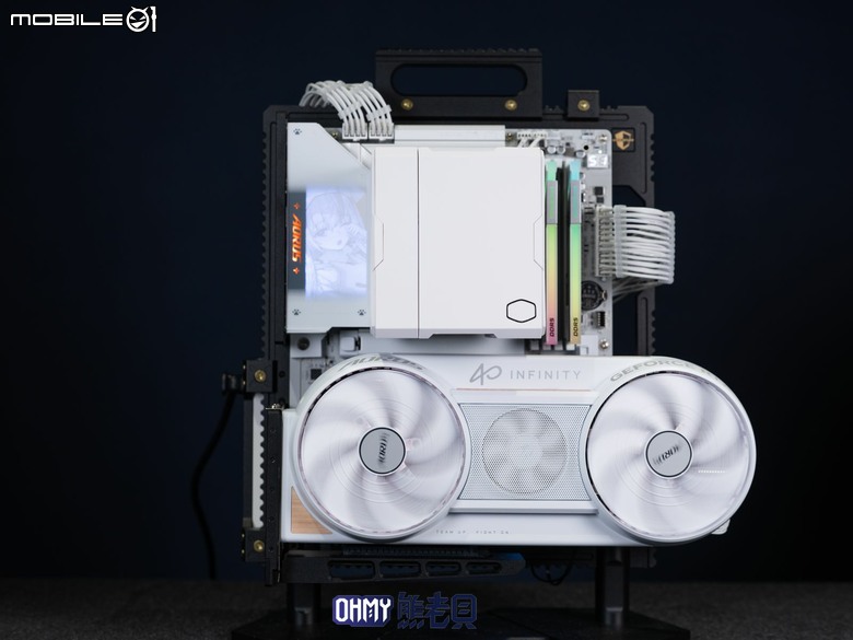 Q萌形象二次元雕妹 技嘉 B850 AORUS ELITE-P ICE主機板
