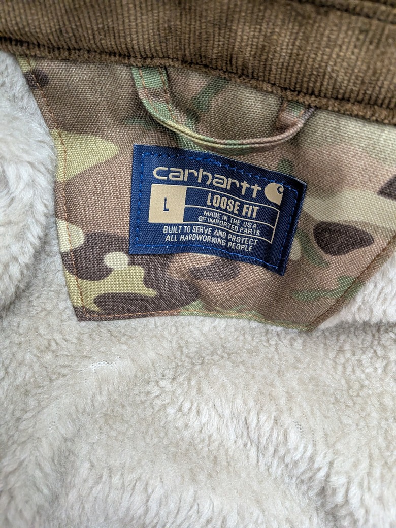 2026 Carhartt(卡哈特) 美國限定CRAFTED 外套迷彩版