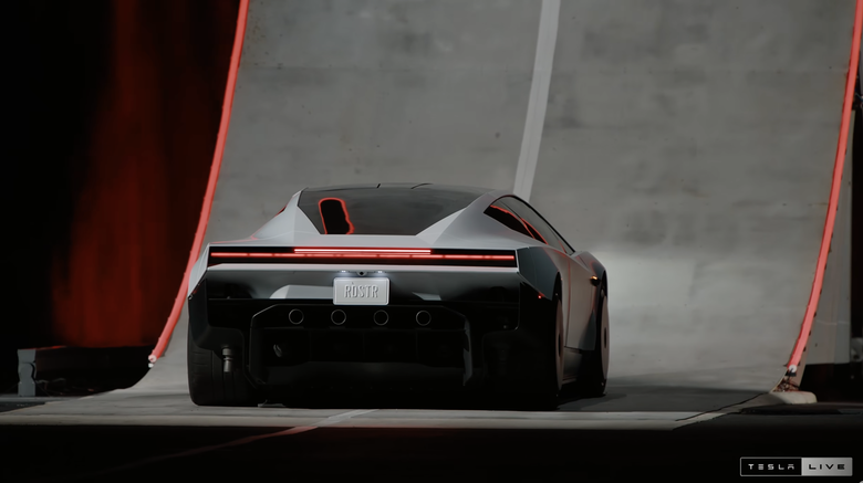 比0~60英里加速0.81秒還要更狂！Tesla Roadster 飛起來給大家看！