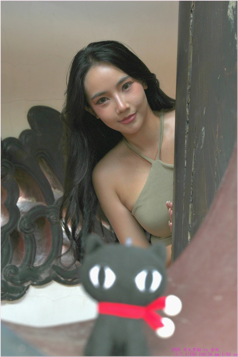 YO YO YO YO YO 安妮! 黑絲配黑貓擦出的火花