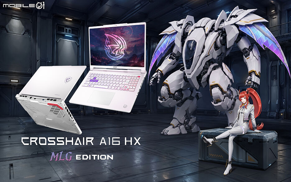 【新訊】MSI Crosshair A16 HX 魔龍姬限量版在台上市 效能與收藏一次滿足!