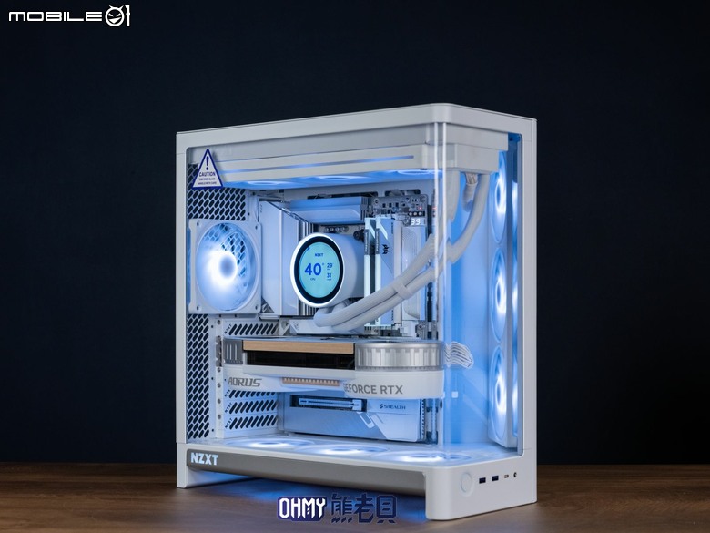 遲來的背插主機板體驗!技嘉 X870 AORUS STEALTH ICE