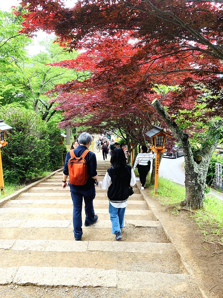 點我看大圖 <日本>2024~新倉富士淺間神社賞富士山、河口湖纜車及遊湖、和食山彥午餐