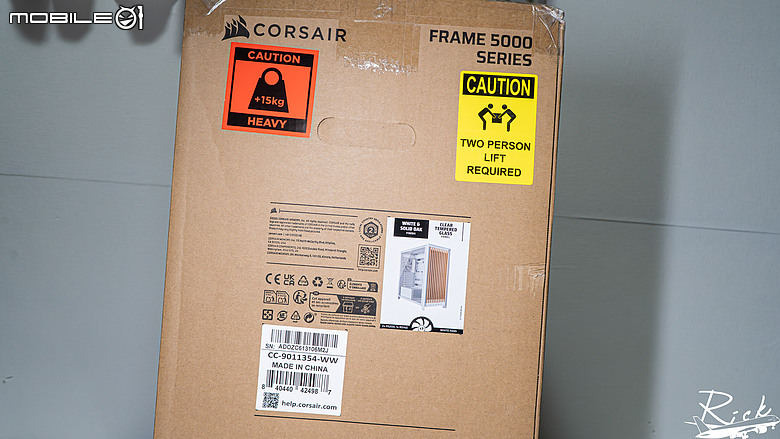 【開箱】擁有全塔能力的木紋機殼 | CORSAIR FRAME 5000D WOOD RS WHITE