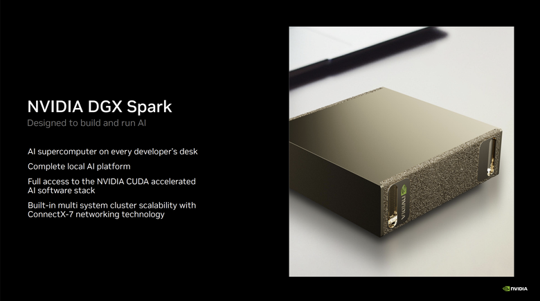 NVIDIA AI 小金盒 DGX Spark 推出 64GB 版本 使用更具彈性但是價格也大漲價