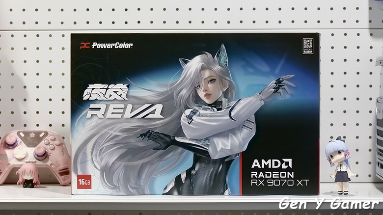 氣場全開的高冷視覺美學！夜嵐御姐降臨 ft. PowerColor Hellhound RX 9070 XT Reva Edition