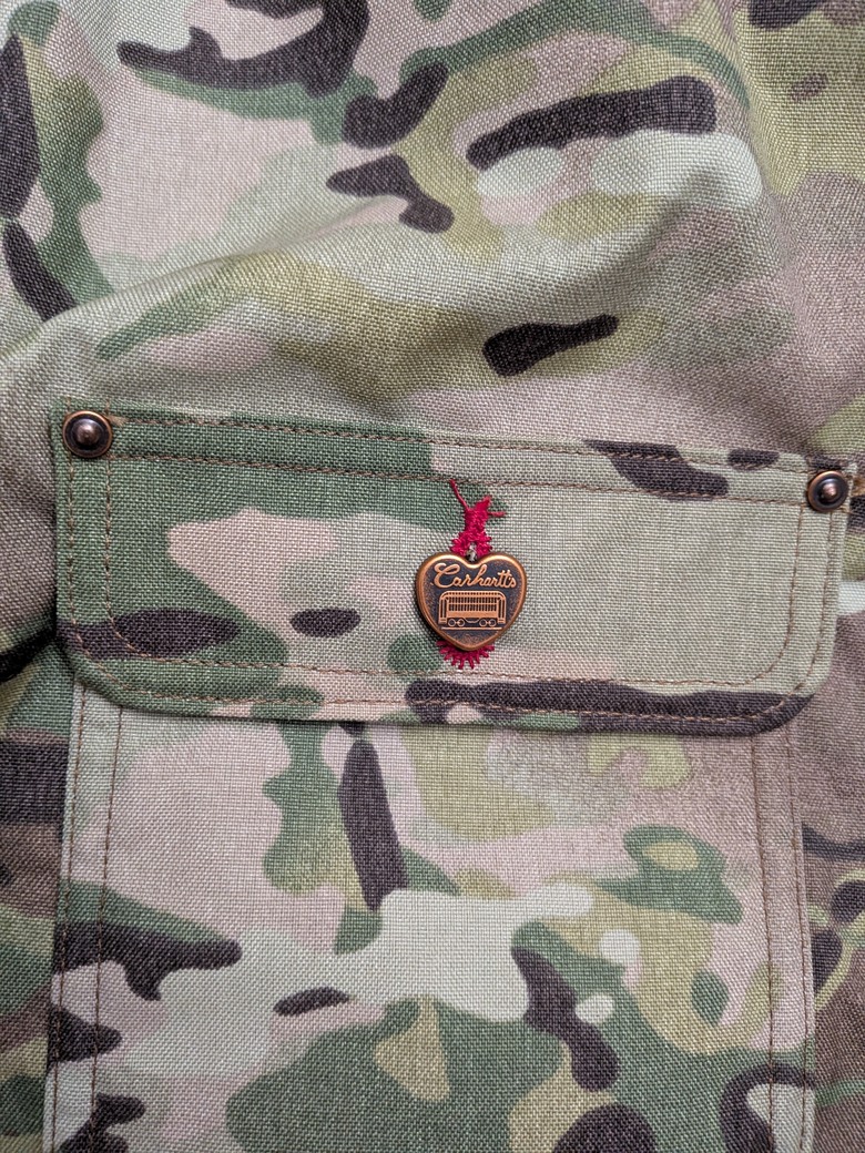 2026 Carhartt(卡哈特) 美國限定CRAFTED 外套迷彩版