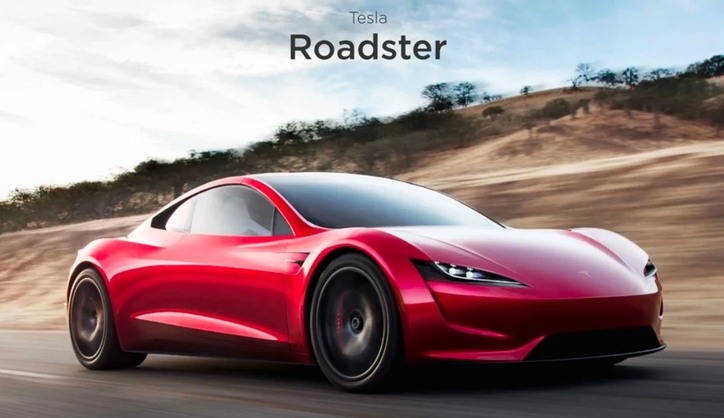 特斯拉 Roadster 飛起來了