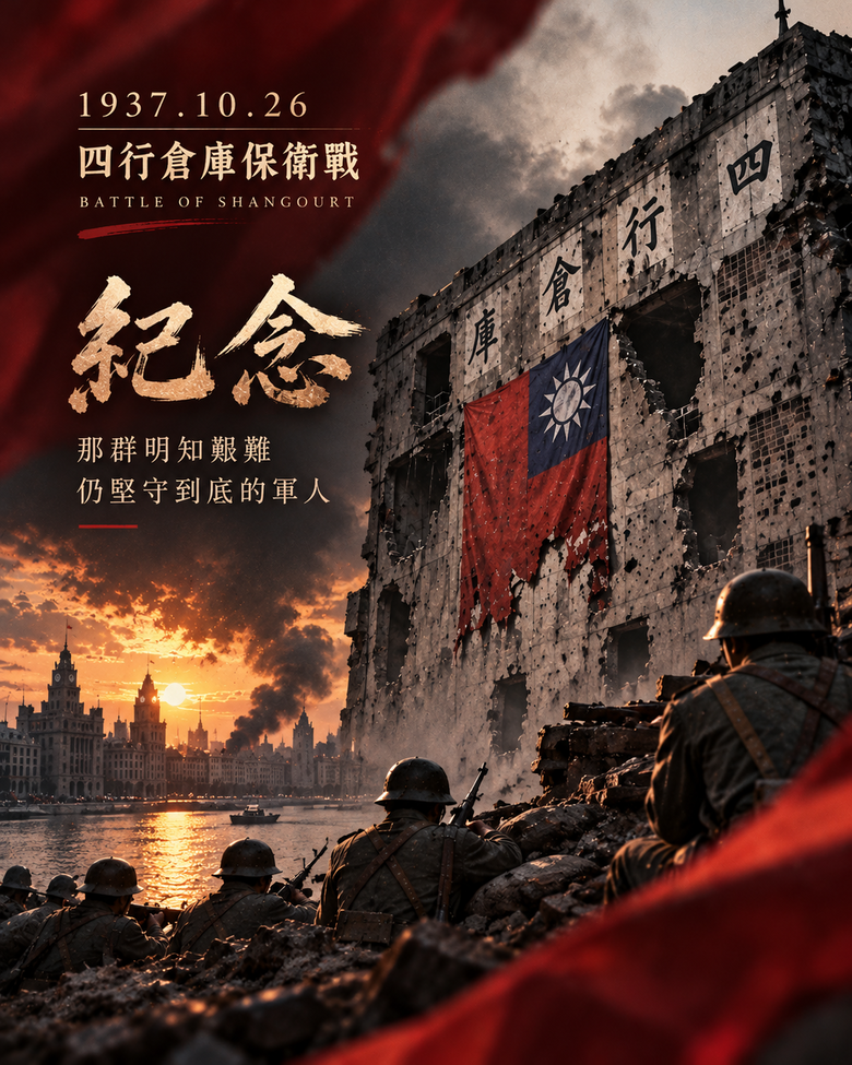 【歷史上的今天】四行倉庫保衛戰：八百壯士背後，那群明知艱難仍堅守到底的軍人
