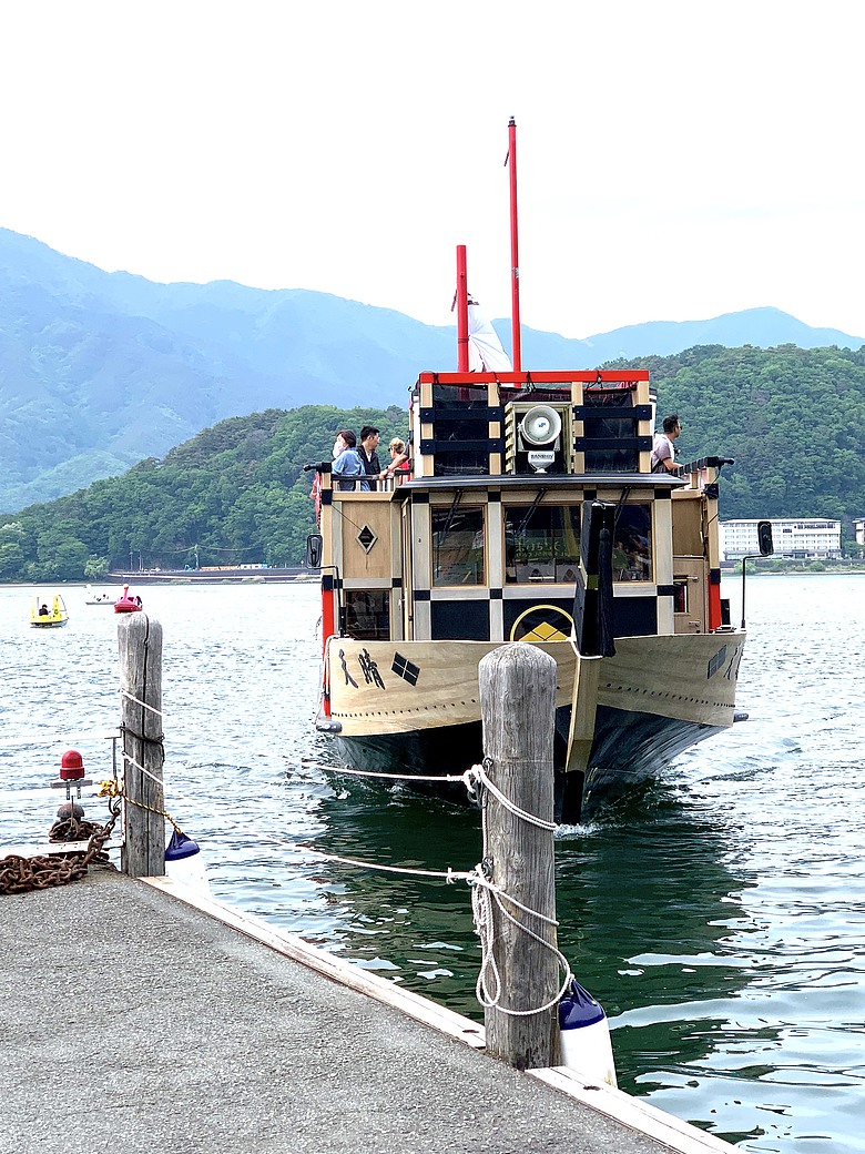 點我看大圖 <日本>2024~新倉富士淺間神社賞富士山、河口湖纜車及遊湖、和食山彥午餐