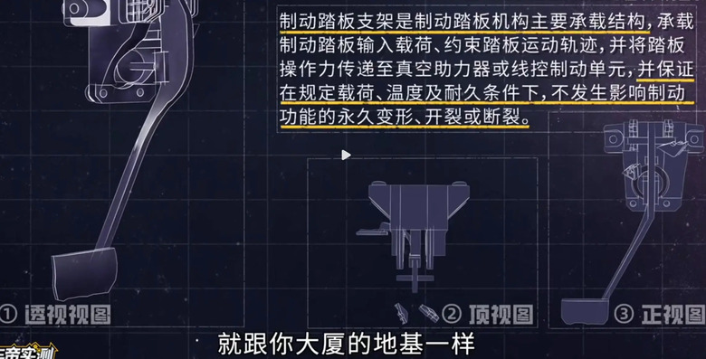 踩斷煞車踏板