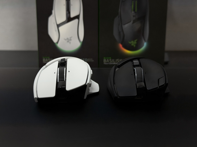 點我看大圖 【開箱|心得】新一代巴塞利斯蛇人體工學電競滑鼠|Razer Basilisk V4 HyperSpeed & Pro