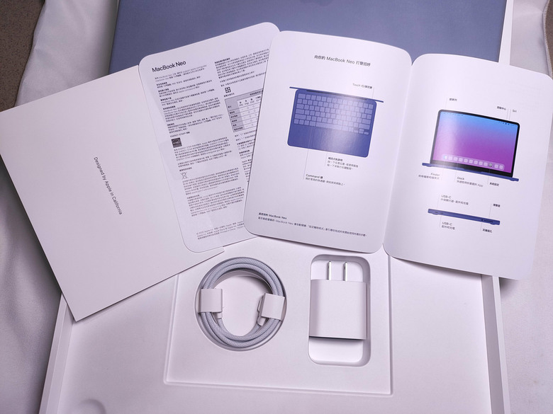 點我看大圖 淺談市場破壞者: MacBook Neo開箱碎念