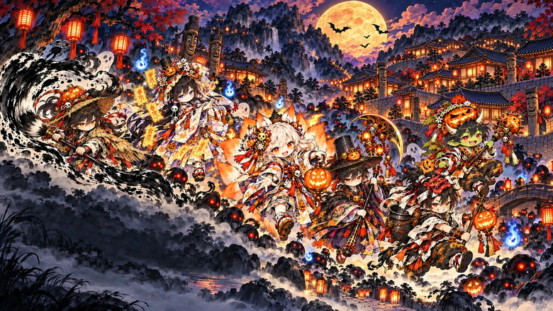 《百鬼墨行：水墨妖怪倖存者》Baekgwi: Ink Night Survivor 10月24日更新 一支毛筆對抗百鬼！在水墨世界殺出重圍 迎戰最終首領 | 融合東方水墨美學與爽快肉鴿割草玩法