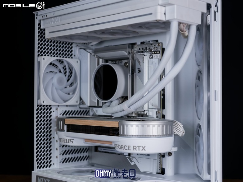 NZXT H6 RGB+一體式曲面玻璃雙艙海景機殼 滿配風扇x支援背插