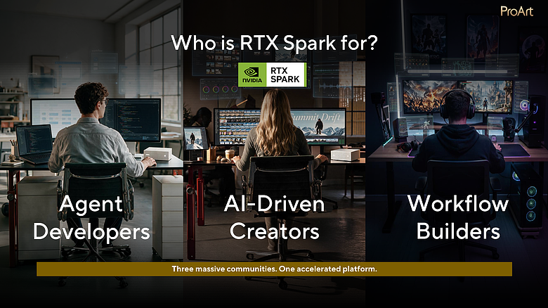 ASUS ProArt P16/P14 搶先看|首搭 RTX Spark 平台主攻裝置端 AI,預購售價公開!