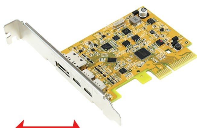 請教要買哪一種規格pcie to type-c介面卡，才能同時支援DP/PD/DATA？