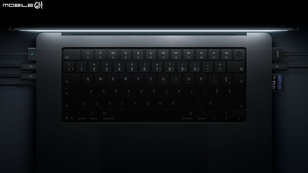 Apple 發表全新 MacBook Pro 首度搭載支援觸控操作的 PROLED XDR 顯示器