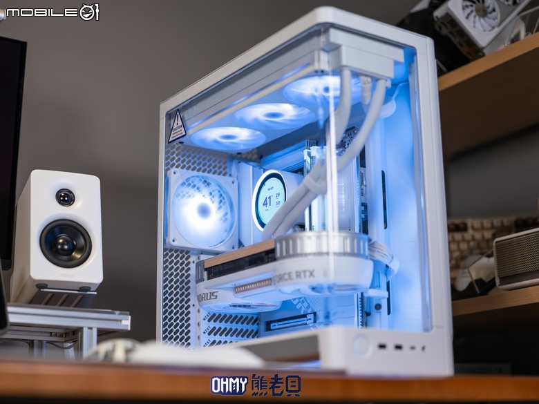 NZXT H6 RGB+一體式曲面玻璃雙艙海景機殼 滿配風扇x支援背插