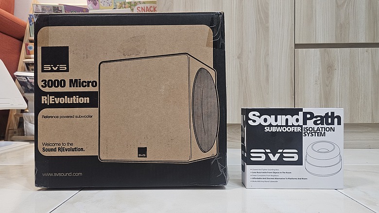 點我看大圖 小升級(下)SVS 3000 Micro R|Evolution & IsoAcoustics GAIA III Neo
