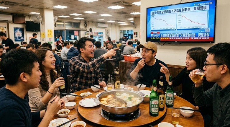 甚麼阿！喝酒吃火鍋，房市2026第三季又價量崩盤