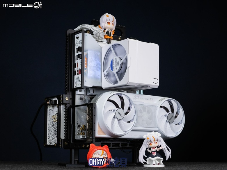 Q萌形象二次元雕妹 技嘉 B850 AORUS ELITE-P ICE主機板