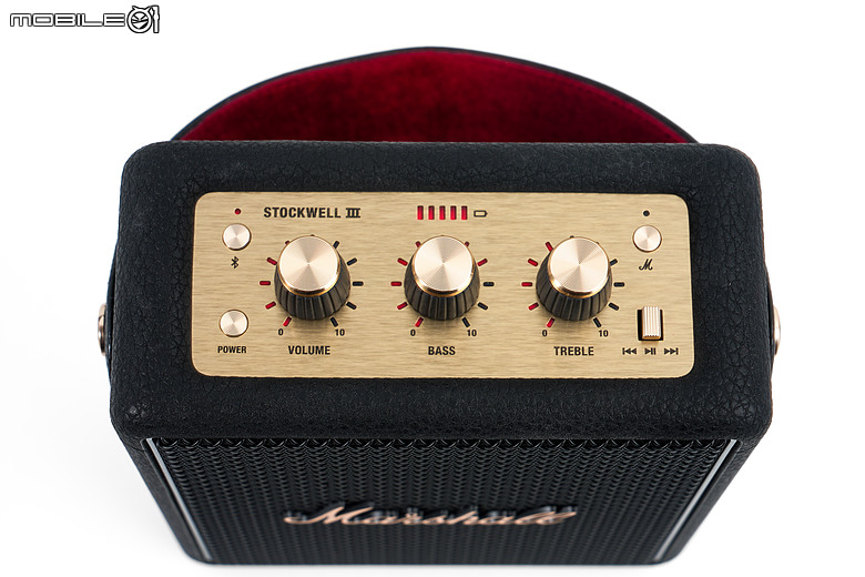 Marshall Stockwell III 藍牙喇叭|操控全面升級,新增 USB-C 有線播放!