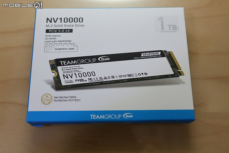 點我看大圖 PCIe Gen5 SSD 入門新選,十銓 NV10000 以 C/P 值取向跨入