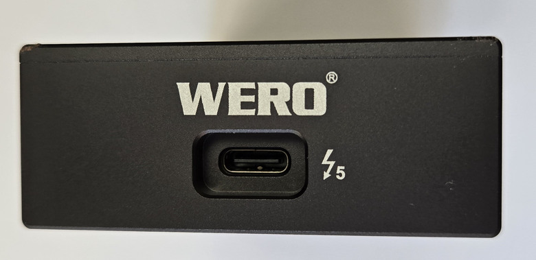 【開箱簡測】既是外接盒也是HUB,WERO (雷翎) Thunderbolt 5 DRP 全模式 M.2/NVMe SSD 外接盒效能簡測 (圖多)