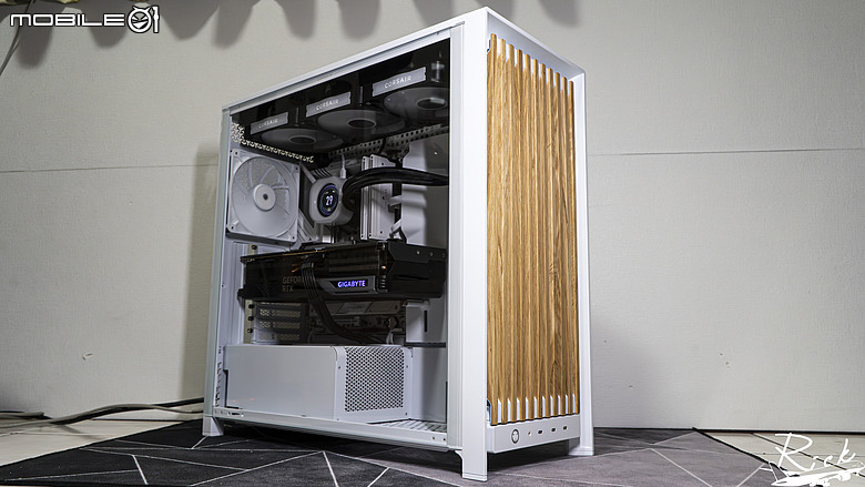 【開箱】擁有全塔能力的木紋機殼 | CORSAIR FRAME 5000D WOOD RS WHITE