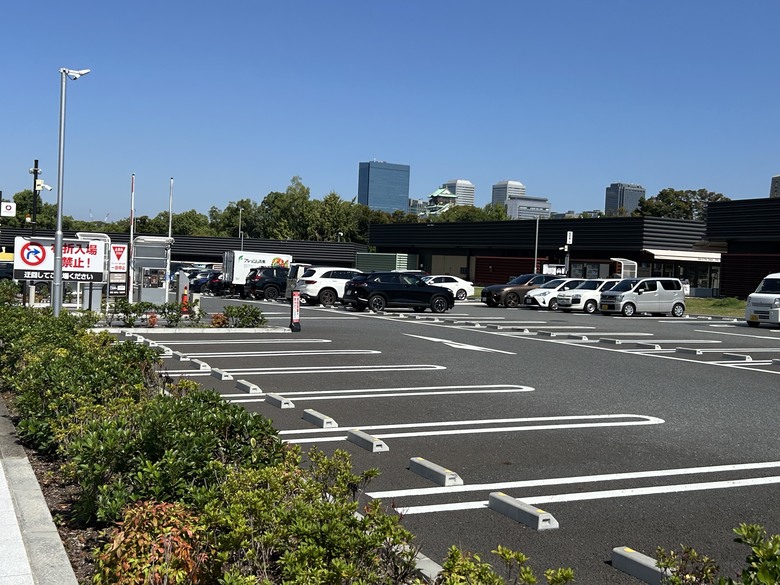 用 力 騎 到 大 阪 (大阪府廳、難波城跡、大阪城)