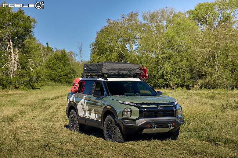 【海外新訊】Mitsubishi將於SEMA改裝展亮相Outlander Diamond Trail Edition，由內而外打造更強的越野性能！