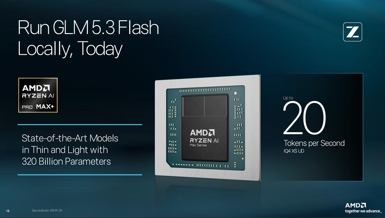 AMD 再度強調自家 Ryzen AI Max+ 處理器在 AI 代理時代的三大優勢 以 x86 架構搭配 Windows 原生支援提供完整生態系支援