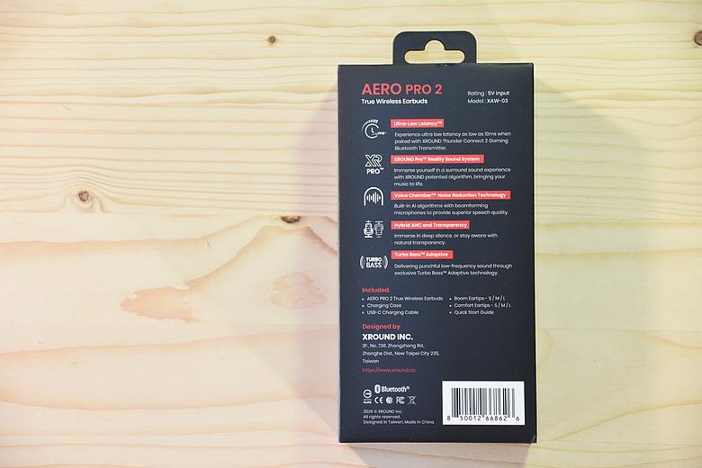 點我看大圖 XROUND AERO PRO 2 低延遲降噪耳機~讓你擁有細膩動人的音質與零延遲感的遊戲體驗
