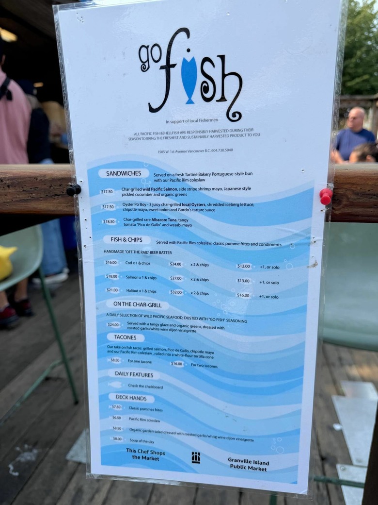 來溫哥華Granville Island 必吃這家炸魚薯條🤩