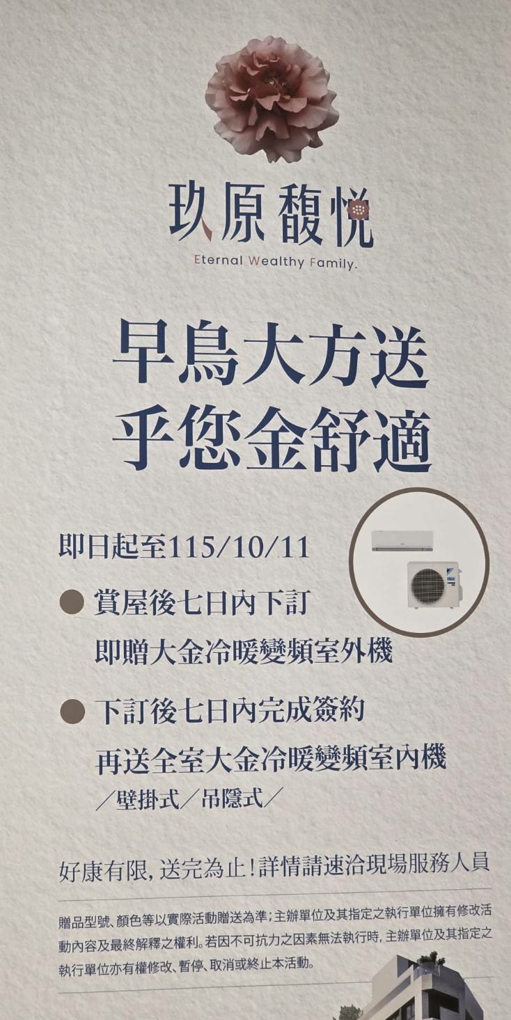萬華區 莒光路-四通八達的預售建案-玖原馥悅 賞屋心得