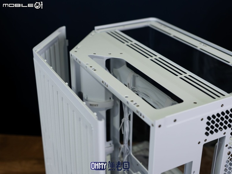 NZXT H6 RGB+一體式曲面玻璃雙艙海景機殼 滿配風扇x支援背插