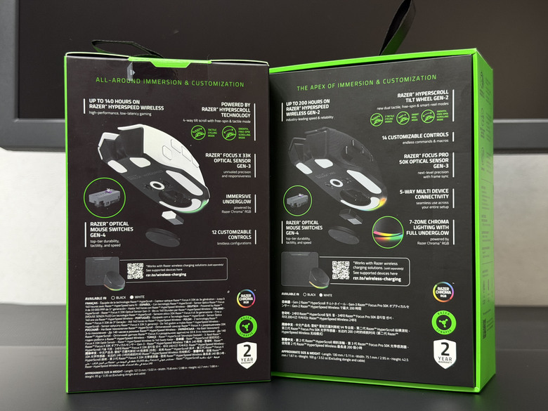 點我看大圖 【開箱|心得】新一代巴塞利斯蛇人體工學電競滑鼠|Razer Basilisk V4 HyperSpeed & Pro