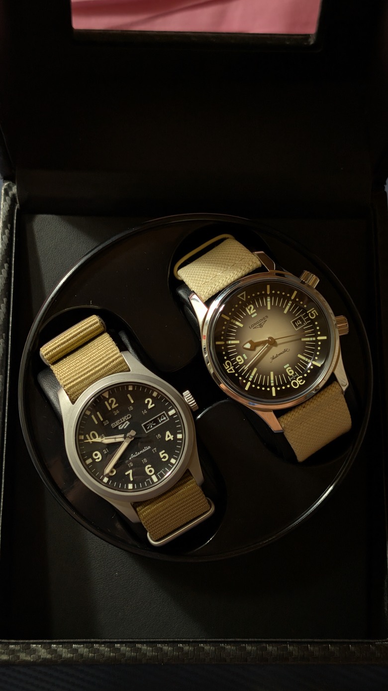 開箱Longines Legend Diver系列 (浪琴復刻傳奇潛水腕錶)