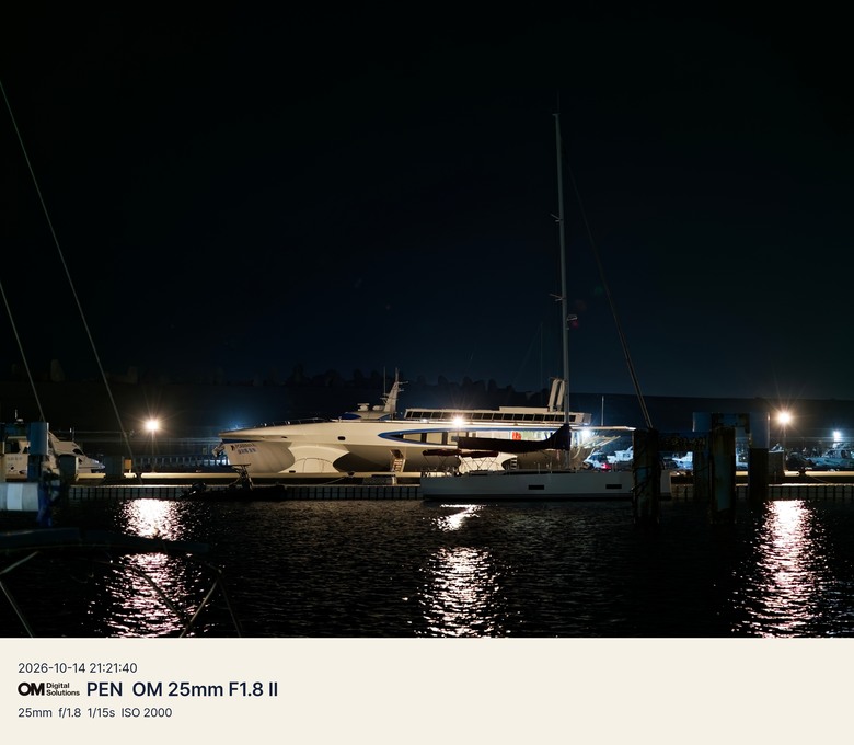 八斗子漁港、華山＆松菸文創園區夜晚散策｜OM SYSTEM PEN 隨手拍紀錄