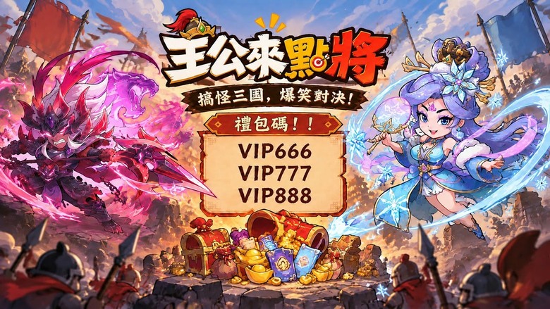 《主公來點將》10月15日 正式上線 五分鐘決勝負!三國名將集結 策略塔防搭配肉鴿割草 爽快戰鬥一局接一局 | 禮包碼、兌換碼、虛寶碼 | 百位武將自由招募養成 隨機技能Buff搭配多兵種布陣