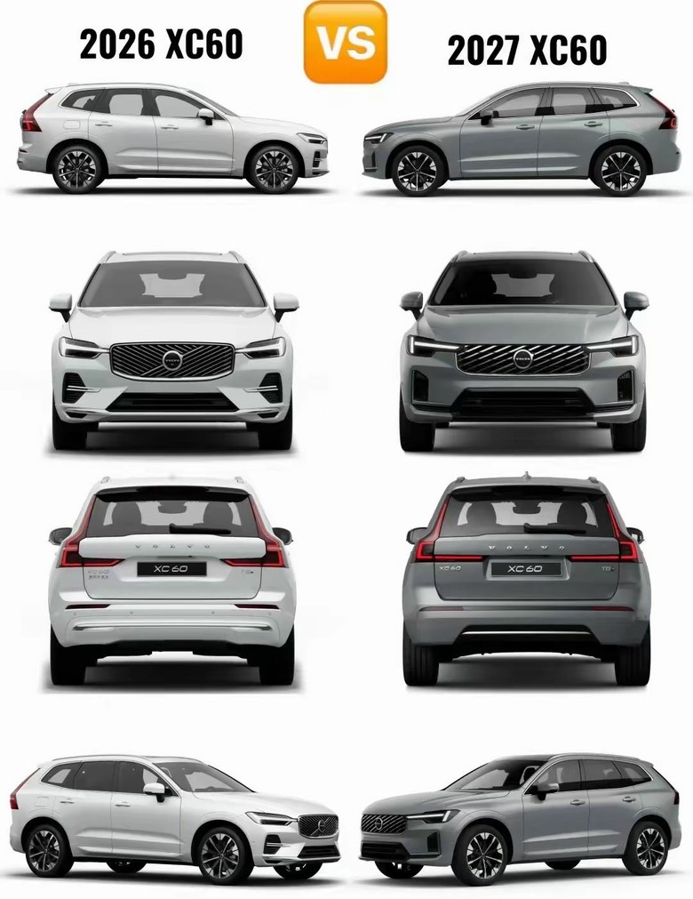 正2027年Volvo Xc60 正式曝光？！