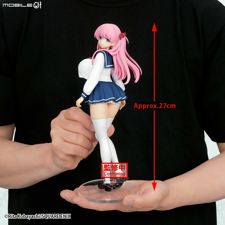 點我看大圖 【開箱】BANPRESTO 天才麻將少女 GLITTER & GLAMOURS 原村和,碩大便是美?!